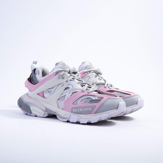 Balenciaga Womens Track LED Grey Pink Trainers - ShopStyle Sneakers &  Athletic Shoes