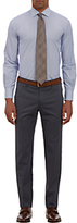 Thumbnail for your product : Barneys New York Men's Fine-Stripe Fitted Shirt-NAVY