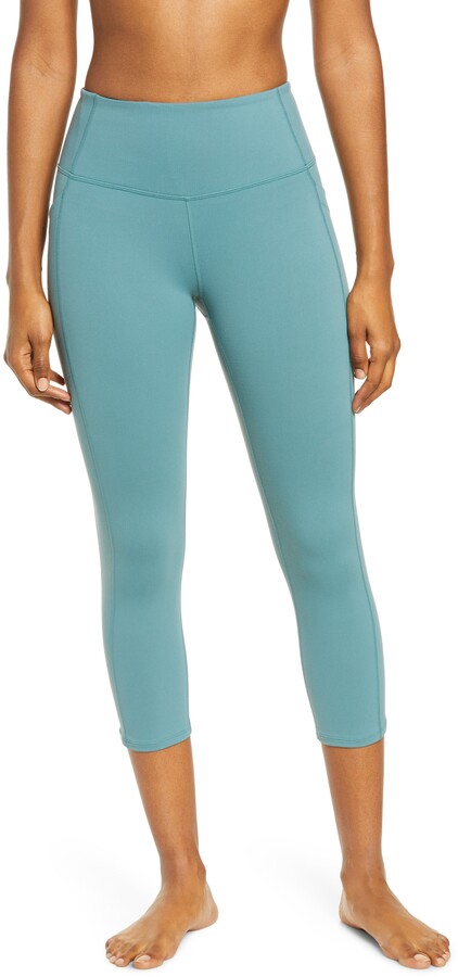 Zella Live In High Waist Pocket Crop Leggings