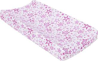 Miracle Blanket MiracleWare Muslin Changing Pad Cover, Radiant Orchid Stars