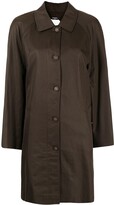 Thumbnail for your product : Chanel Pre Owned 1980-1993 CC buttons single-breasted coat