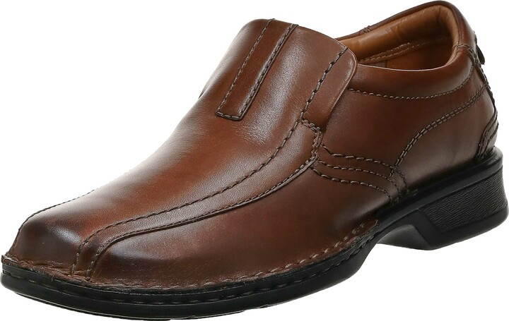 clarks escalade step brown leather