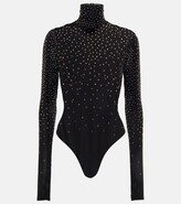 Sloan crystal-embellished bodysuit 