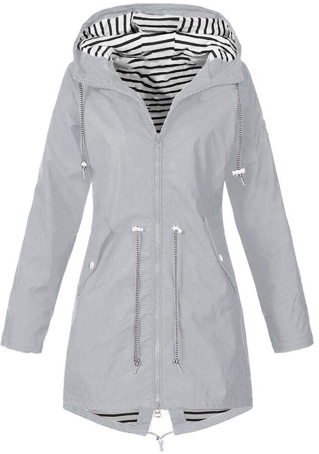 plus size rain jacket uk