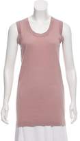Thumbnail for your product : Burberry Cashmere-Blend Sleeveless Top