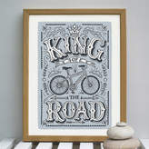 Thumbnail for your product : Alexandra Snowdon 'King Of The Road' Bike Print