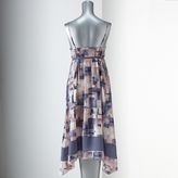Thumbnail for your product : Vera Wang Simply vera print empire dress- women's
