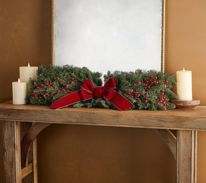 Valerie Parr Hill Fresh Balsam 33" Flexible Swag by Valerie Del. 11/24