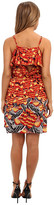 Thumbnail for your product : Angie Lattice Trim Print Dress