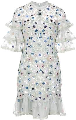 Needle & Thread sequin-embellished mini dress