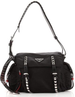 prada vela nylon tote