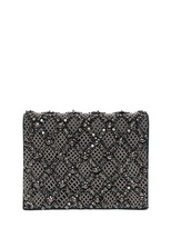 Thumbnail for your product : Dolce & Gabbana Lucrezia Embellished Wool Crepe Clutch