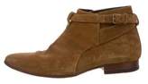 Thumbnail for your product : Saint Laurent Suede Jodhpur Boots brown Suede Jodhpur Boots