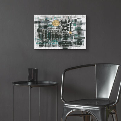 Wrought Studio 'Breakthrough' by Lori Arbel Acrylic Glass Wall Art, 24" x 16"