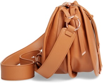 Ted Baker Heatherr Curved Leather Crossbody Bag