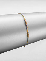 Thumbnail for your product : Sydney Evan Diamond & 14K Yellow Gold Bar Chain Bracelet