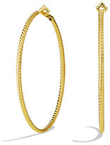 Thumbnail for your product : David Yurman Cable Classics Hoop Earrings in Gold