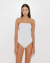 Thumbnail for your product : Land Of Women X The Dreslyn Strapless One Piece