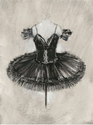Trademark Global Ethan Harper Black Ballet Dress Ii Canvas Art - 27" x 33.5"