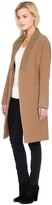 Thumbnail for your product : Soia & Kyo DANIA Knee length wool coat with deep rib collar in Honey
