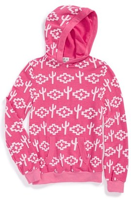 Wildfox Couture 'Grand Canyon' Pullover Hooded Sweatshirt (Big Girls)