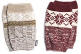 Thumbnail for your product : Muk Luks Women's Reversible Snowflake Boot Topper 9 x 3.75