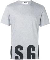 Thumbnail for your product : MSGM logo print T-shirt - men - Cotton - L