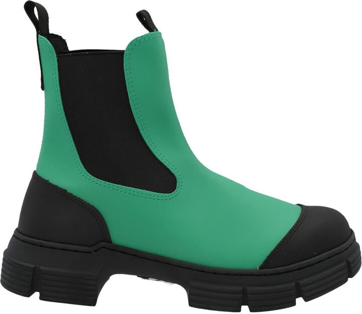 Ganni Rubber ankle boots ShopStyle