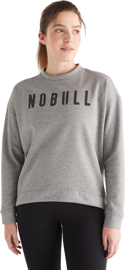 NOBULL - Crew Sweatshirt Women's - Heather Grey