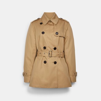 Coach solid short jacket with signature clearance