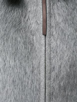 Thumbnail for your product : Fabiana Filippi short-sleeve oversized coat