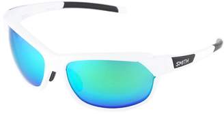 Smith Optics OVERDRIVE Sports glasses matte white/green solx /ignit/transp