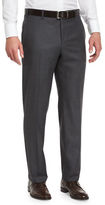 Thumbnail for your product : Zanella Parker Flat-Front Super 130s Flannel Trousers