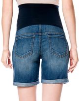 Thumbnail for your product : Oh Baby by MotherhoodTM Secret Fit BellyTM Distressed Jean Shorts - Maternity