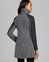 Thumbnail for your product : Marc New York 1609 Marc New York Coat - Textured Faux Leather Sleeve