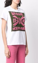 Thumbnail for your product : Barrie embroidered cotton T-Shirt