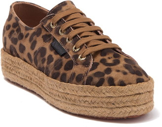 leopard espadrille sneaker