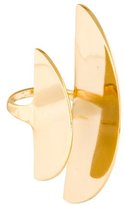 Thumbnail for your product : Alexis Bittar Metallic Liquid Gold Shield Ring