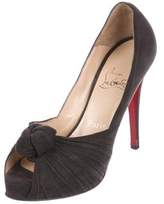 Thumbnail for your product : Christian Louboutin Knotted Platform Pumps