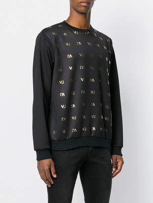 Versace Jeans monogram sweatshirt