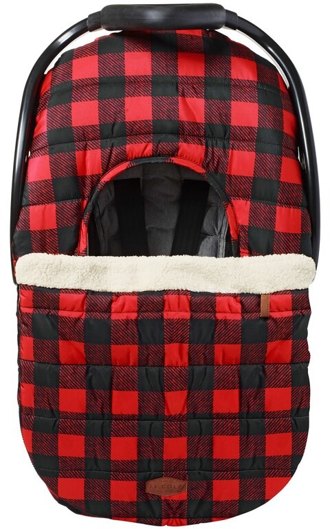 Jj Cole Collections Strap Covers Heather Grey Style Baby Car Seats Accessories - Jj Cole Car Seat Cover Buffalo Plaid