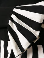 Thumbnail for your product : Moschino Boutique striped ruffle jumper