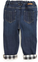 Thumbnail for your product : Burberry Five-Pocket Denim Trousers, 6 Months-2Y