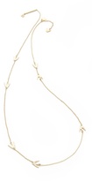 Thumbnail for your product : McQ Asymmetric Swallow Necklace
