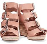 Thumbnail for your product : Alexander Wang Jo Nubuck Wedge Sandals