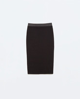 Thumbnail for your product : Zara 29489 Midi Tube Skirt