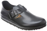 Thumbnail for your product : Birkenstock Women's London Soft Footbed Clog Shoes Hunter Black Leather 16652