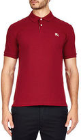 Thumbnail for your product : Burberry men's deep claret short sleeve nova check placket polo shirt s,m,l