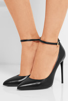 Thumbnail for your product : Tom Ford Embellished Leather Pumps - Black