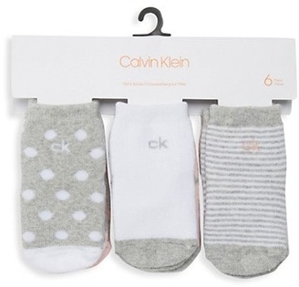 Calvin Klein Baby's Set of Six Socks